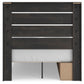 Hollivern Full Panel Storage Bed, Dresser, Mirror and Nightstand