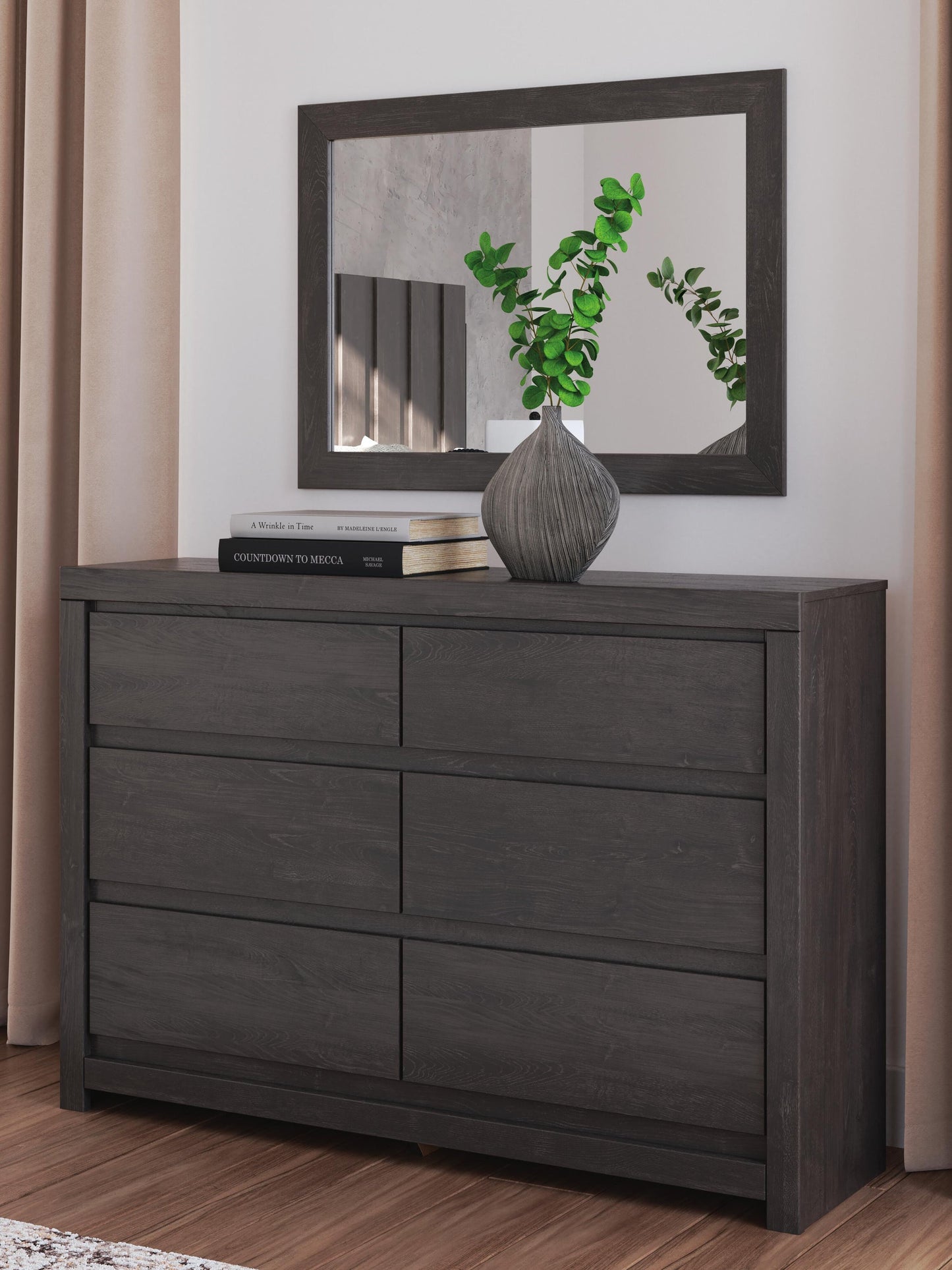 Parlayon King Panel Bed, Dresser and Mirror