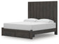 Parlayon King Panel Storage Bed, Dresser, Mirror and Nightstand