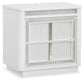 Chalanna King Upholstered Storage Bed, Dresser, Mirror, Chest and Nightstand