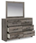 Urbanoore Twin Panel Storage Bed, Dresser and Mirror