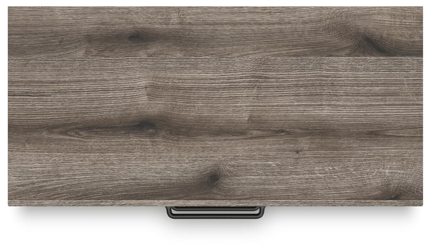 Urbanoore King Panel Bed, Dresser, Mirror, Chest and Nightstand