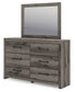 Urbanoore Full Panel Bed, Dresser, Mirror, Chest and Nightstand