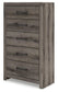 Urbanoore Full Panel Bed, Dresser, Mirror, Chest and Nightstand