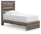 Urbanoore Twin Panel Bed, Dresser and Mirror