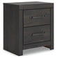 Delmorta Queen Panel Bed, Dresser, Mirror, Chest and Nightstand