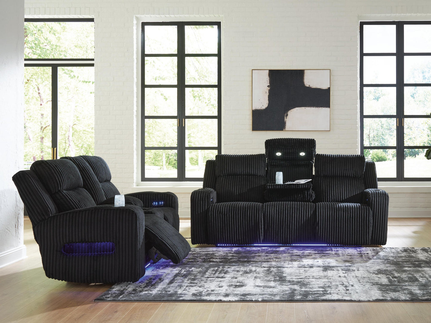 Belvarrow Sofa and Loveseat