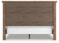 Feddinger California King Panel Bed with Mirrored Dresser