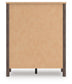 Pamytta Queen Upholstered Panel Platform Bed, Dresser, Mirror, Chest and Nightstand