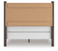 Pamytta Full Panel Bed, Dresser and Mirror