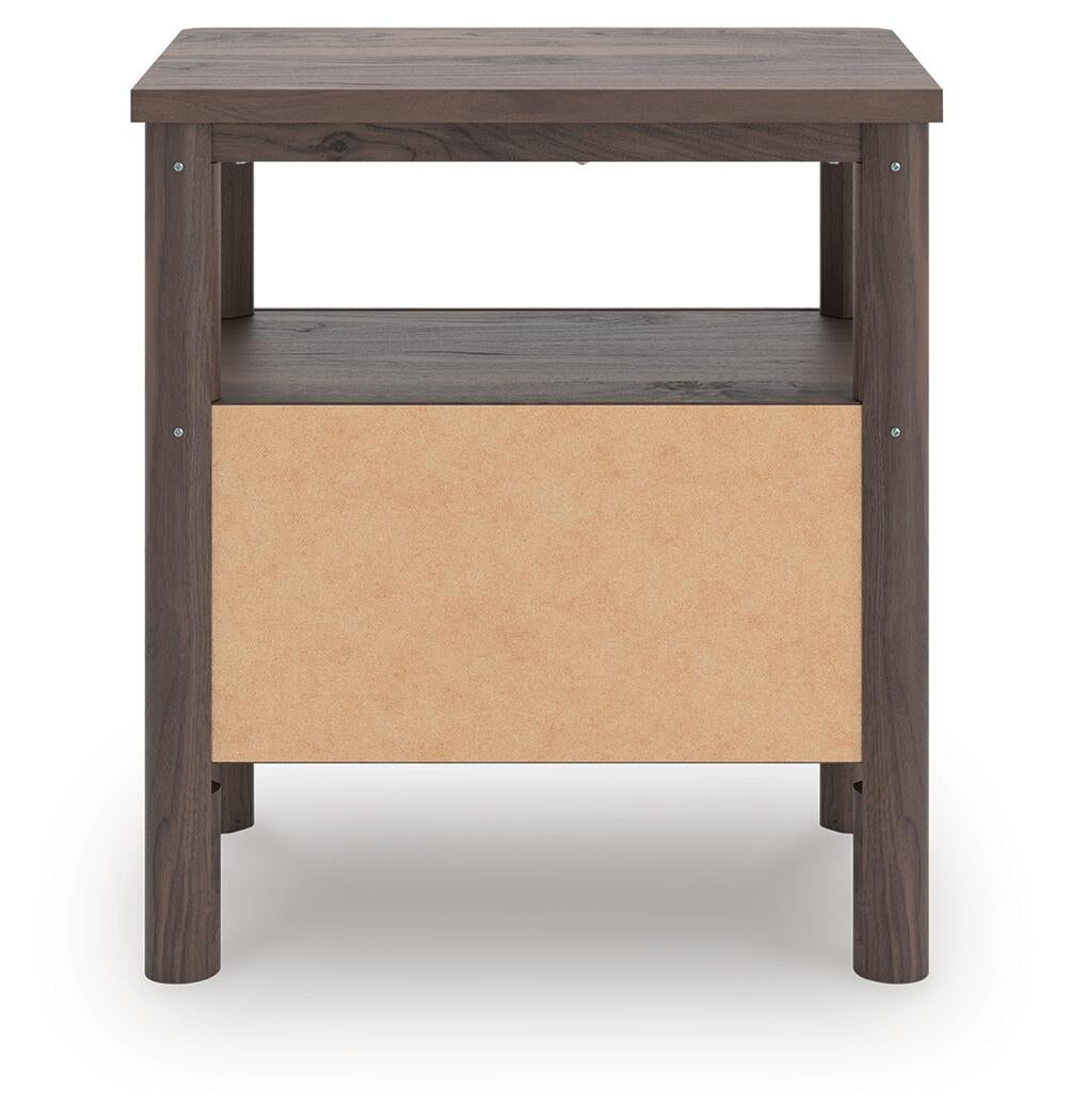 Pamytta King Upholstered Panel Bed, Dresser, Mirror and Nightstand