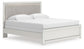 Zuraleus King Upholstered Panel Bed, Dresser, Mirror, Chest and Nightstand