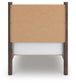 Pamytta Twin Panel Platform Bed, Dresser and Mirror