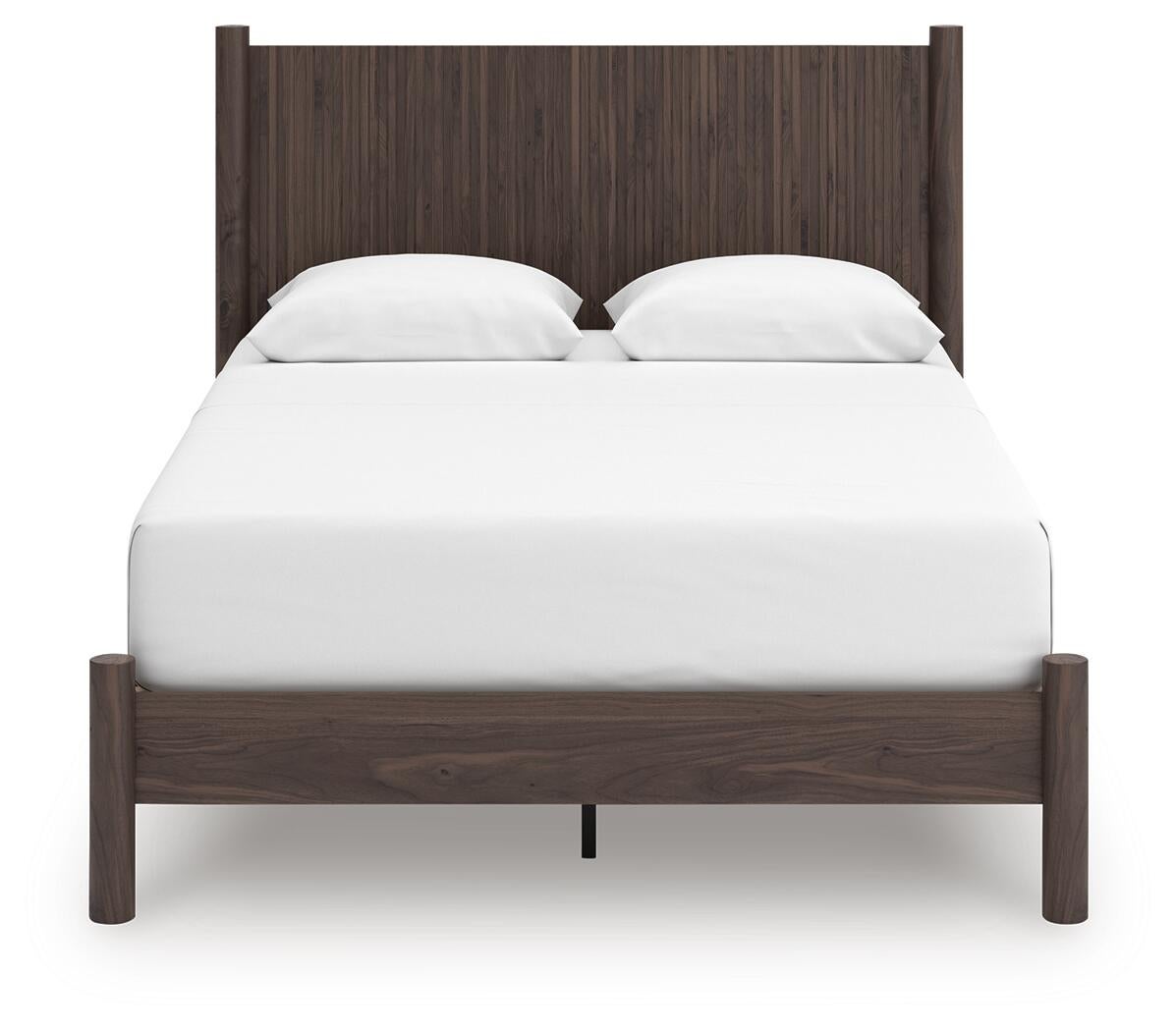 Pamytta Queen Panel Platform Bed, Dresser and Mirror
