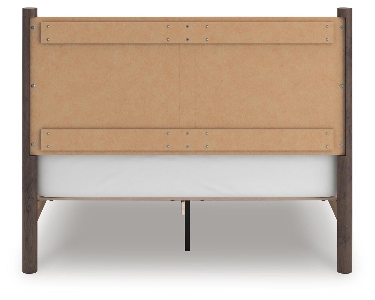 Pamytta Queen Panel Platform Bed, Dresser and Mirror