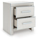 Birmonton King Upholstered Panel Platform Storage Bed, Dresser, Mirror, Chest and Nightstand