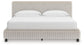 Zuraleus California King Upholstered Bed, Dresser, Mirror and Nightstand