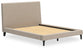 Cielden Queen Upholstered Bed with Roll Slats, Dresser, Mirror, Chest and Nightstand