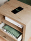 Cielden Full Upholstered Bed with Roll Slats, Dresser, Mirror, Chest and Nightstand