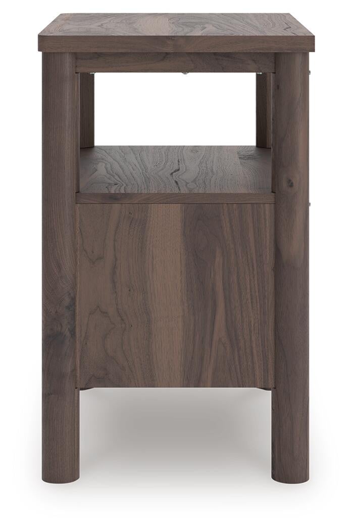 Cadmori Queen Panel Bed, Dresser, Mirror, Chest and Nightstand