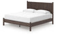 Pamytta King Panel Platform Bed, Dresser and Mirror