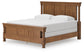 Chadworth King Poster Bed with Mirrored Dresser and Nightstand