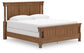 Chadworth King Poster Bed with Mirrored Dresser