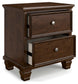 Danabrin Full Panel Storage Bed, Dresser, Mirror and Nightstand