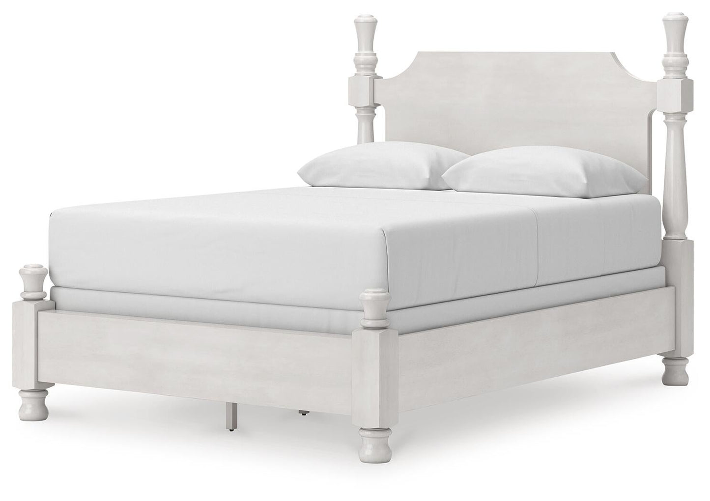 Rowlenstown Queen Poster Bed, Dresser, Mirror and Nightstand